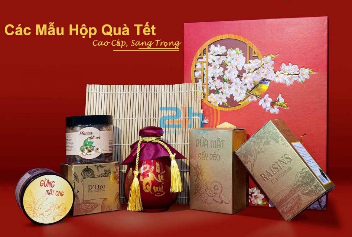 Hộp quà Tết – món quà biểu tượng của sự trân trọng