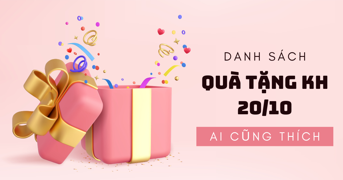 Quà 20/10 cho người yêu: Ý tưởng độc đáo và ý nghĩa để ghi điểm!