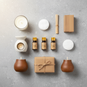 Alternative view of Bộ Quà Tặng Tinh Dầu Thiên Nhiên – An Lành & Thư Giãn